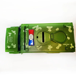 گاوصندوق طرح ماشین ارتشی سبز Military Car Safe Box -اسباب بازی